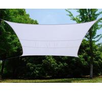 VELA TELONE OMBRA OMBREGGIANTE TELO POLIESTERE QUADRATO MT.2,90X2,90 BIANCO