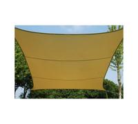 Telo ombreggiante vela poliest 5x5 m beige