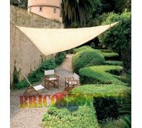 Vela Vele Ombreggiante Tenda Telo Triangolare 5x5x5 Giardino Beige Positano