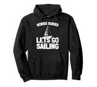 Vela Yachting - Skipper Barche Vele Sailing Felpa con Cappuccio