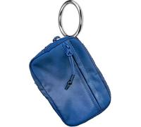 Velae The Iris' Wallet, Iris and Rainbow Wallet, The Iris' Card Wallet Portachiavi Portafoglio, Zip Card Case con finestra ID, Blu scuro, Portachiavi