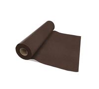 VelaHub Airlaid 20 runner da tavolo, 40 x 120 cm, rotolo da 24 m, colore: marrone