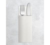 VelaHub Airlaid 50 - Tovaglioli usa e getta, 32 x 40 cm, colore: Bianco