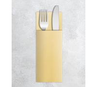 VelaHub Airlaid 50 - Tovaglioli usa e getta, 32 x 40 cm, colore: Crema