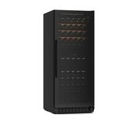 Velaire - Cantinetta da incasso | Moderna, elegante | Protezione UV | Doppia zona | 122 bottiglie