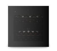 Velaire - Cantinetta per vini da incasso | Moderna, elegante | Protezione UV | Doppia zona | 36 bottiglie