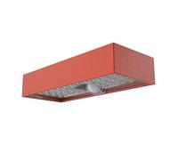 VELAMP Aplique LED a carica solare 10 W - 800 lm, Mattone - Policarbonato/ABS anti-UV, Sensore di Movimento e Crepuscolare, IP65, Montaggio Parete - Ideale per Ingressi, Balconi, Cancelli