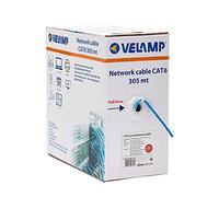 Velamp Cavo di Rete LAN Ethernet - Cat 6 - UTP - Lunghezza 305 mt - Confezione pull box