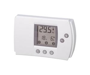Velamp Cronotermostato Digitale - 2wire hot/cold - controllo preciso temperature +5 °C/+30 °C, antifreeze, facile installazione a parete, design bianco compatto