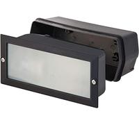 VELAMP - Faretto Led da Esterno e Interno BRICK con Attacco Lampadina E27, Potenza Max 40W, Faretti Led Giardino Impermeabili IP54, Faro Esterno Segnapasso da Incasso per Vialetti, Scale, Garage, Casa