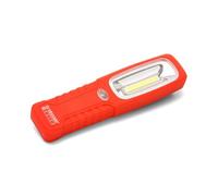 Luce da lavoro COB LED con calamita e gancio Rosso