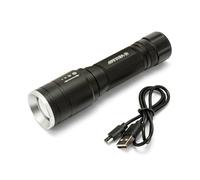 Torcia led ricaricabile Velamp Hunter 5W 6500K con funzione zoom - IR533
