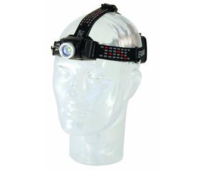 VELAMP IH535 LAMPADA DA TESTA CON ZOOM E LUCE POSTERIORE IPX4 400 LUMEN