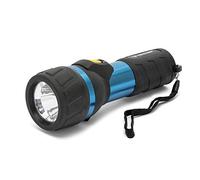 VELAMP IP06 Torcia LED in Alluminio Iper Laccio. Funziona con 2 Pile D (Non forn