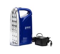 Velamp IR312 Lampada di Emergenza Portatile Ricaricabile, LED, Super Luminosa (250 lumen), con Caricabatteria Esterno, Sicura, leggera e compatta
