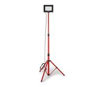 Velamp IS746NG - Proiettore LED con Treppiede Regolabile - Potenza 50W - Luminosità 4000 Lumen - Impermeabile IP65 - Ideale per Esterni, Cantieri, Giardinaggio e Campeggio