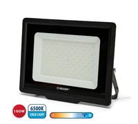 Velamp IS781 PADLIGHT POWER, proiettore LED SMD 100W, IP65, nero, 6500K