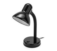 VELAMP - Lampada da Tavolo Charleston con Collo Flessibile, Lampada da Scrivania