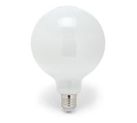 Velamp lampadina LED a filamento diffusore Opal - Forma a Globo (G125) - Attacco a vite grande (E27) - Potenza 22W Equivalenti 210W - Luminosità 3650ln - Temperatura colore 3000K (luce calda)