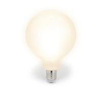 Velamp lampadina LED a filamento diffusore Opal - Forma a Globo (G125) - Attacco a vite grande (E27) - Potenza 18W Equivalenti 150W - Luminosità 2500ln - Temperatura colore 4000K (luce naturale)