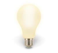 Velamp lampadina LED a filamento diffusore Opal - Forma a Goccia (A68) - Attacco a vite grande (E27) - Potenza 13W Equivalenti 115W - Luminosità 1800lm - Temperatura colore 4000K (luce naturale)