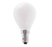 Velamp lampadina LED a filamento diffusore Opal - Forma a Sfera (P45) - Attacco a vite piccolo (E14) - Potenza 6W Equivalenti 60W - Luminosità 806lm - Temperatura colore 6500K (luce fredda)