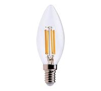 Velamp lampadina LED a filamento forma Oliva (C35) - Attacco a vite piccolo (E14) - Potenza 6W Equivalenti 60W - Luminosità 806lm - Temperatura colore 4000K (luce naturale)