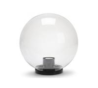 Velamp Lampione da esterno, 250mm, Attacco E27, Compatibile LED, Impermeabile IP