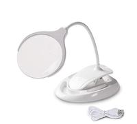 Velamp Lampada LED con lente 3X / 8X ricaricabile
