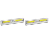 Velamp LT011 Reglette 2X0,3W SMD LED a Batteria (Confezione da 2)