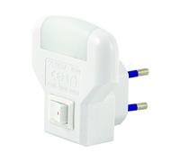 Velamp Punto luce LED (colore:bianco) con interruttore TWILIGHT IL09