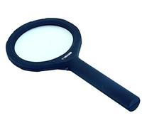 VELAMP LINXLED d'Ingrandimento con Luce 3X, Lente da Lettura illuminata con 12 LED, Alta chiarezza e Leggera, per Anziani, Libri, giornali, mappe…, Nero, 23,7 cm