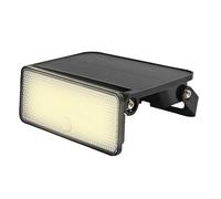 Velamp Maya Lampada Solare LED 8 W - 1000 lm, Pannello Solare Integrato, IP54, Staffa Orientabile, Ideale per Giardini, Vialetti, Terrazzi senza Cablaggi
