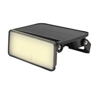 Stak by Velamp MAYA XL: Proiettore LED a carica solare 1600 lumen. Orientabile con rilevatore di movimento. Nero