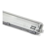 Velamp Plafoniera LED, plafoniera da esterno IP65, lampada da parete, 125,5 cm