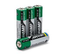 Velamp R6/4BP Pila Zinco Carbone Stilo R6 AA, 1.5V, Verde