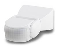 Rilevatore di movimento ultra compatto IP65. Bianco