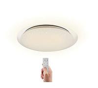 Velamp STARRY: Plafoniera LED integrati 36W, 2600lm, Ø46cm. Con colour change CCT e telecomando