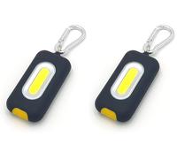 Velamp SURF, Portachiavi con pannello LED COB e magnete. 3AAA non incluse (Confezione da 2)