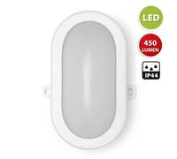 Velamp Tartaruga-b applique LED 6W bianca. IP44, Connettore Fast