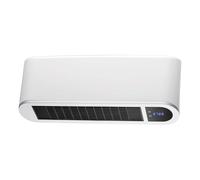 VELAMP - Termoventilatore Ceramico 2000W per Spazi da 20m² e Bagno Antispruzzi - Stufa Elettrica da Parete con Display e Telecomando - Radiatore a Riscaldamento Rapido, Timer Regolabile e Ventilazione