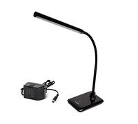 Velamp TL1606N Slim Lampada da Tavolo, Nera