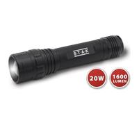 VELAMP - Torcia Led Cree 1600 Lumen Con Funzione Zoom Tiger