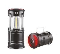 Velamp Vader Lanterna Ricaricabile 5 W COB LED - 250 lm, Lunga Autonomia, Corpo in Metallo, Ideale per Campeggio, Emergenze & Outdoor, Colore Grigio