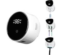 VELARYX Supporto Spazzolini da Denti con Sterilizzatore UV e Asciugatura - Sterilizzatore Spazzolino da Denti, Porta Spazzolino con Disinfezione UV, Disinfettante Spazzolino. USB-Viaggi. NUOVO Modello