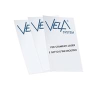 VelaSystem | Risma da 100 Fogli per Pannelli Retroilluminati a Led A4 e A3 |UNIVERSALE| Per stampanti Laser e Getto d'inchiostro