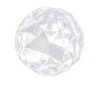 VELATEMOR 1 Pezzo Prisma di Trasparente Sfera di Vetro Decorazione per | K9 di alta qualità, come raccordo hardware, aspetto sferico traslucido, amici amanti dei regali