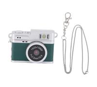 VELATEMOR 1080p da 2 MP Small Keychain Fotocamera, Registratore Tasca della Fotocamera Digitale a Colori da 0,96 Pollici con Scheda di Memoria da 32 GB, 4 Filtri e Flash LED per la (GREEN)