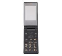 VELATEMOR 4G Telefono Cellulare per Persone Anziane 3,0 Pollici, 1,8 Pollici a Doppio Schermo Doppelsim Anziani Big Button 5900Mah da 1,3 MP Flip Seniors Supports Bluetooth Music Player (Colore di