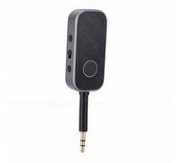 VELATEMOR Adattatore Bluetooth per Auto Adattatore Wireless per Auto Bluetooth 6.0 a Doppia Connessione con Cancellazione del Rumore e Riconnessione Automatica per Chiamate in Vivavoce e